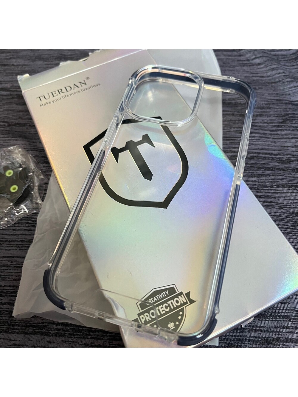 Clear Case iPhone 13 Pro Shockproof Military Grade Protection Slim Camera Shield